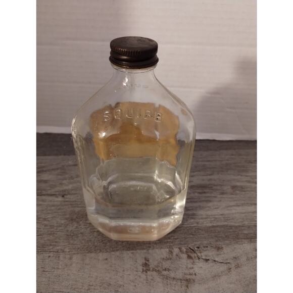 Vintage Medicine Glass Bottle Squibb Mineral Oil - Picture 5 of 7